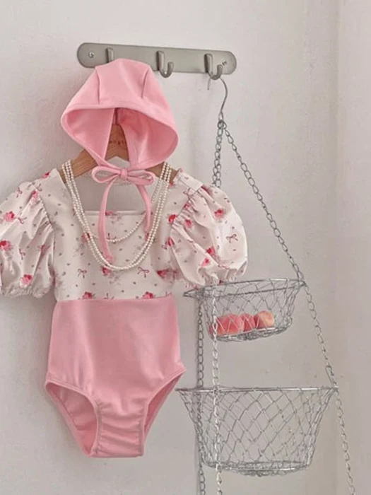 Pink Rose Swimsuit