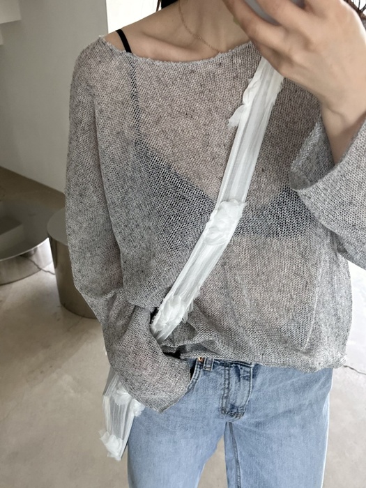 Loose Fit Linen Knit