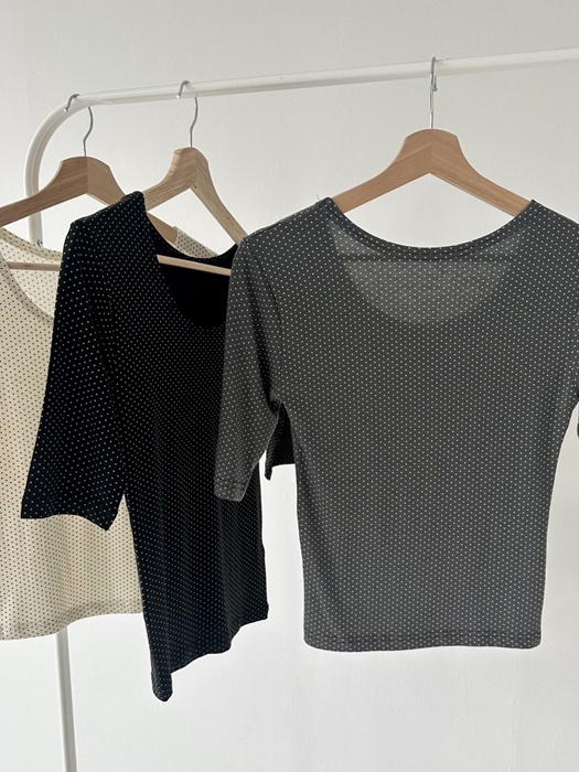 Dot Stretch Tee Dot Stretch Tee