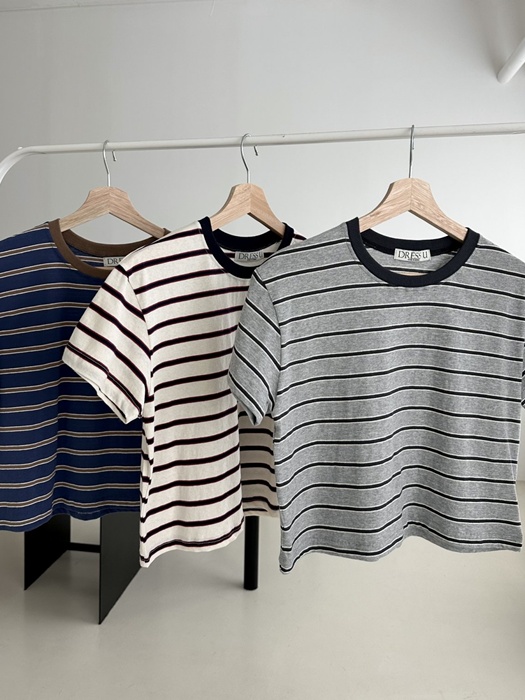 Color Collar Tee Color Collar Tee