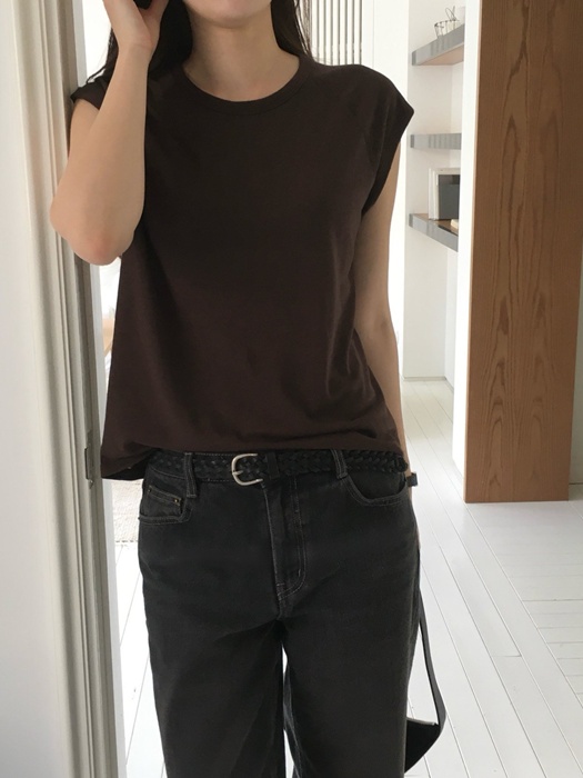 Linen Cap Sleeve Top Linen Cap Sleeve Top