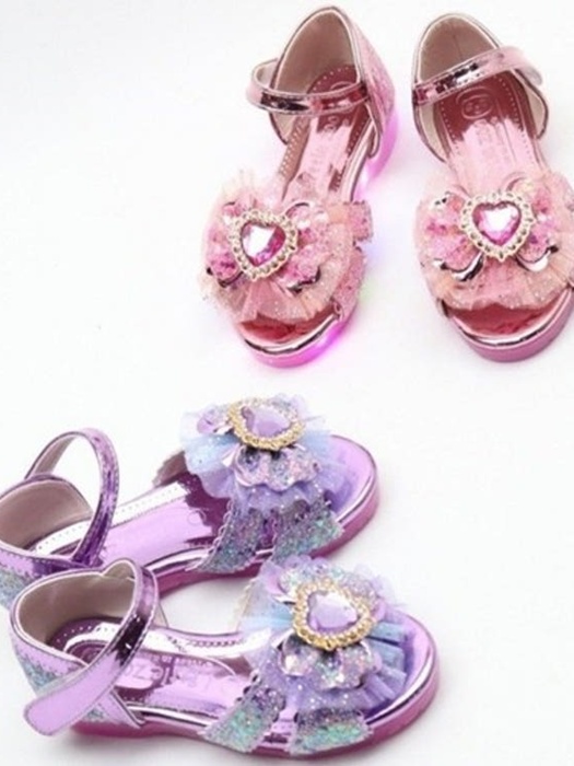 Little Ju Love Heart LED Sandals Little Ju Love Heart LED Sandals
