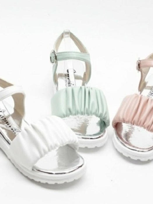 CL Pleated Sandals CL Pleated Sandals