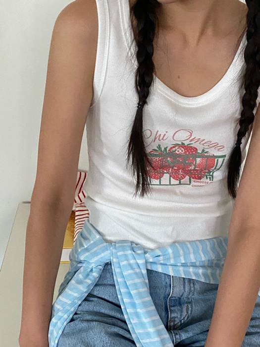 Berry Sleeveless Tee