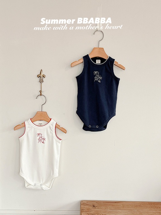 Lulu Embroidered Sleeveless Suit Lulu Embroidered Sleeveless Suit