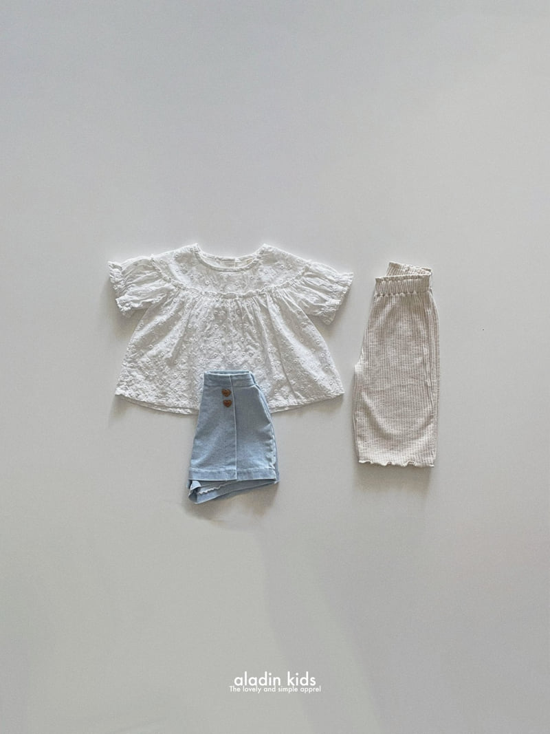 Aladin - Korean Baby Fashion - #babyboutique - Signature Summer Yoke Blouse - 9