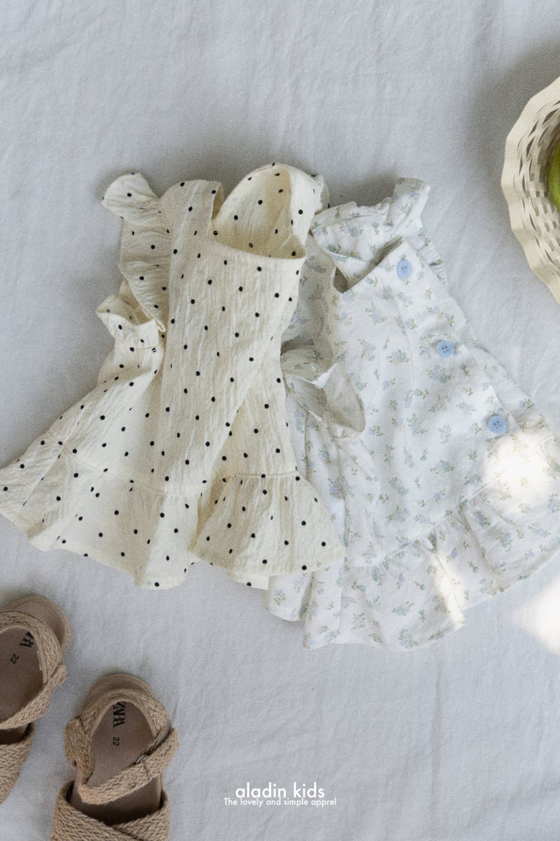 Aladin - Korean Baby Fashion - #babyboutiqueclothing - Square Wing Blouse - 3