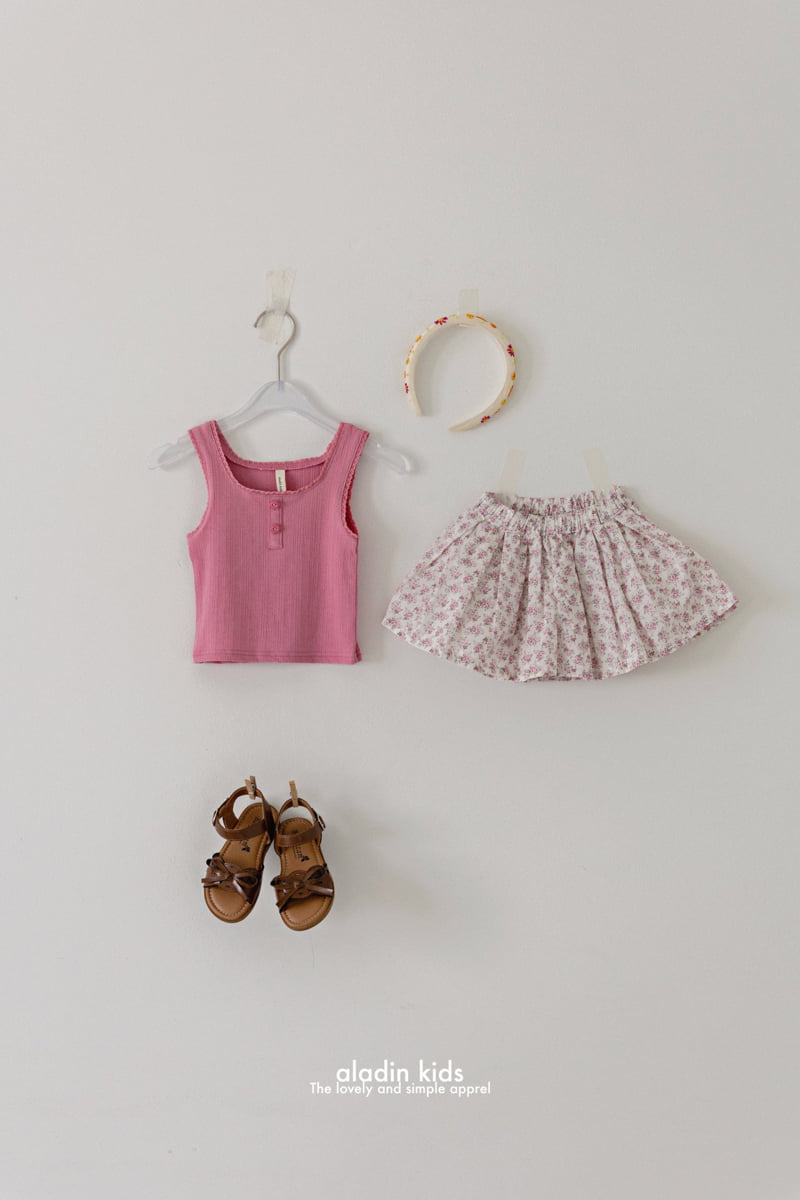 Aladin - Korean Baby Fashion - #babyboutiqueclothing - Vivid Lace Sleeveless - 11