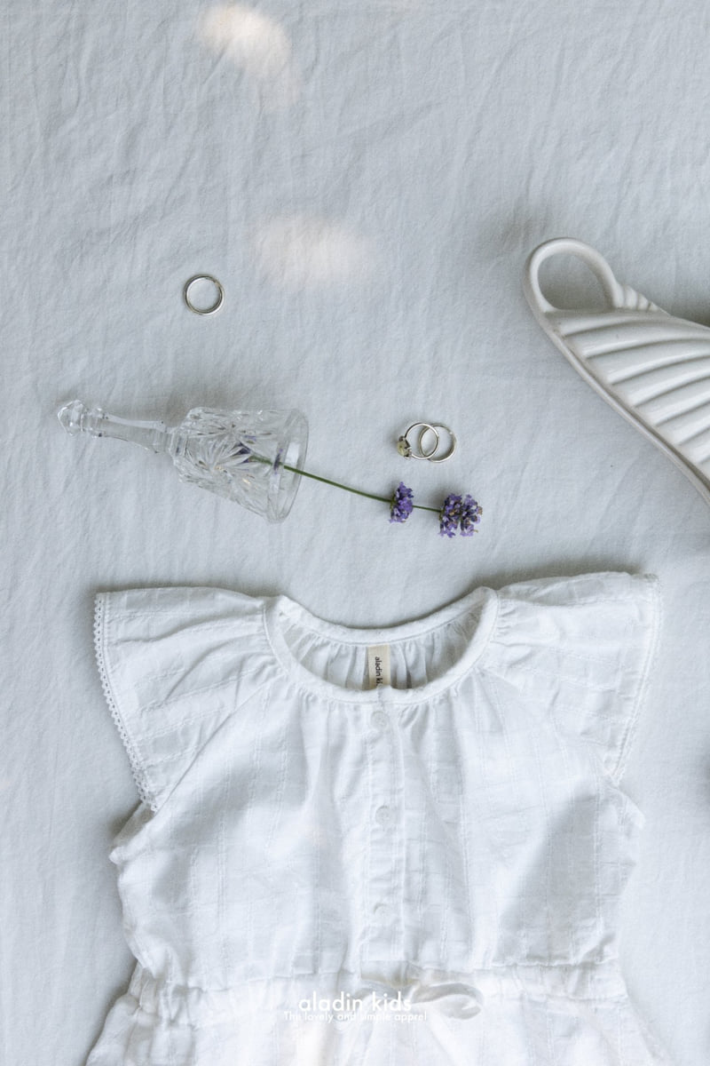Aladin - Korean Baby Fashion - #babyclothing - Pure Wing One-piece - 5