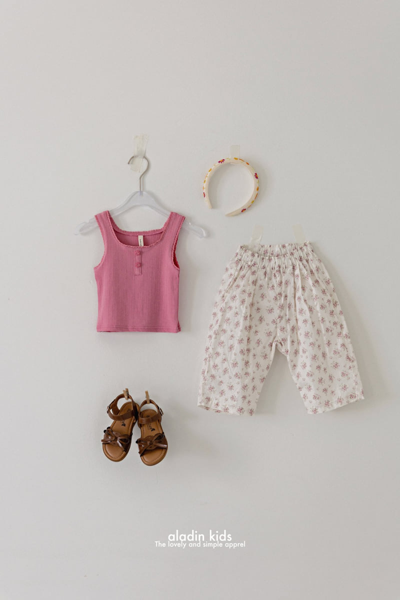 Aladin - Korean Baby Fashion - #babyclothing - Vivid Lace Sleeveless - 12