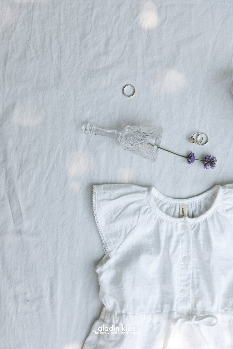 Aladin - Korean Baby Fashion - #babyfashion - Pure Wing One-piece - 6