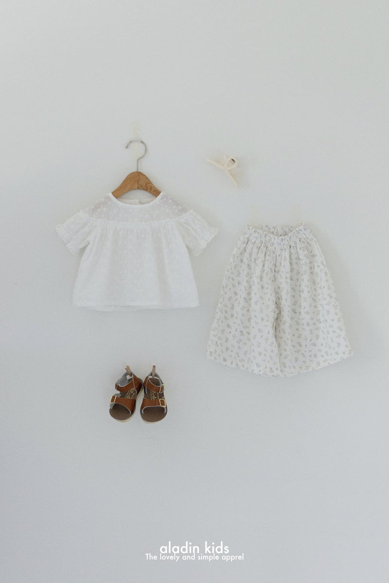 Aladin - Korean Baby Fashion - #babyfashion - Signature Summer Yoke Blouse - 12