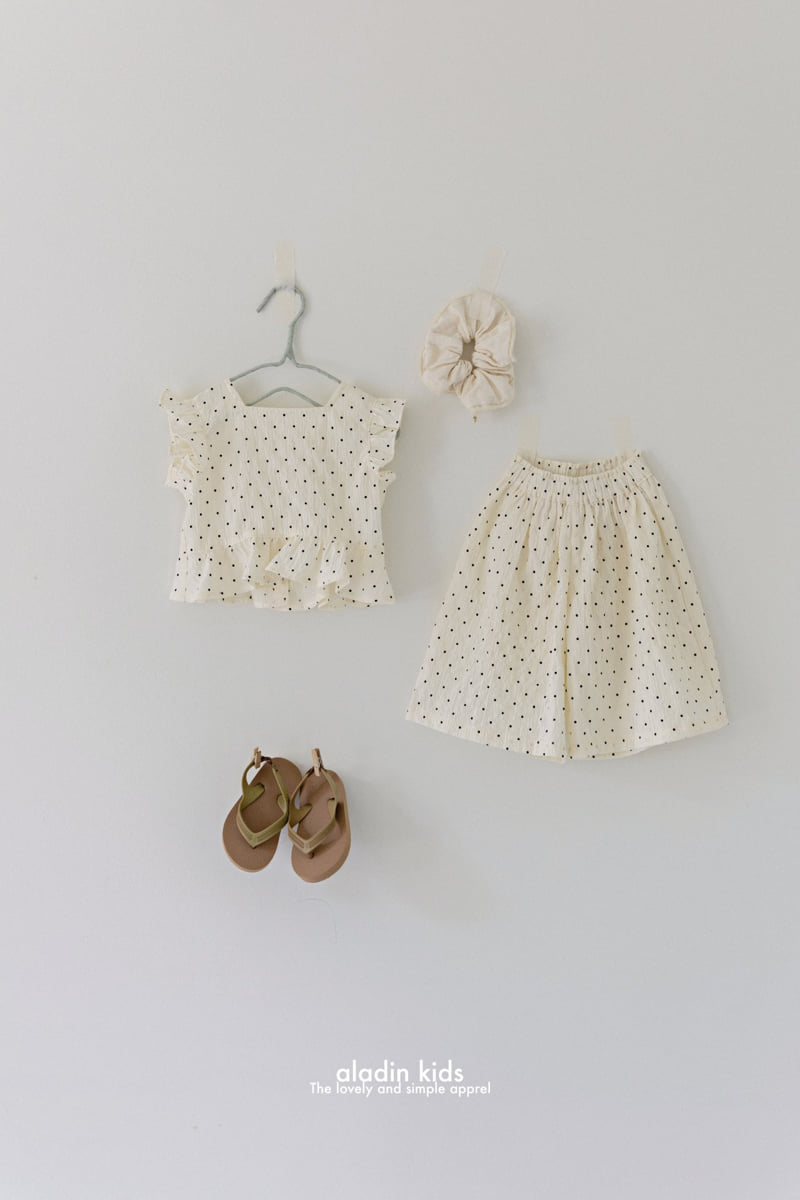 Aladin - Korean Baby Fashion - #babyoutfit - Square Wing Blouse - 12