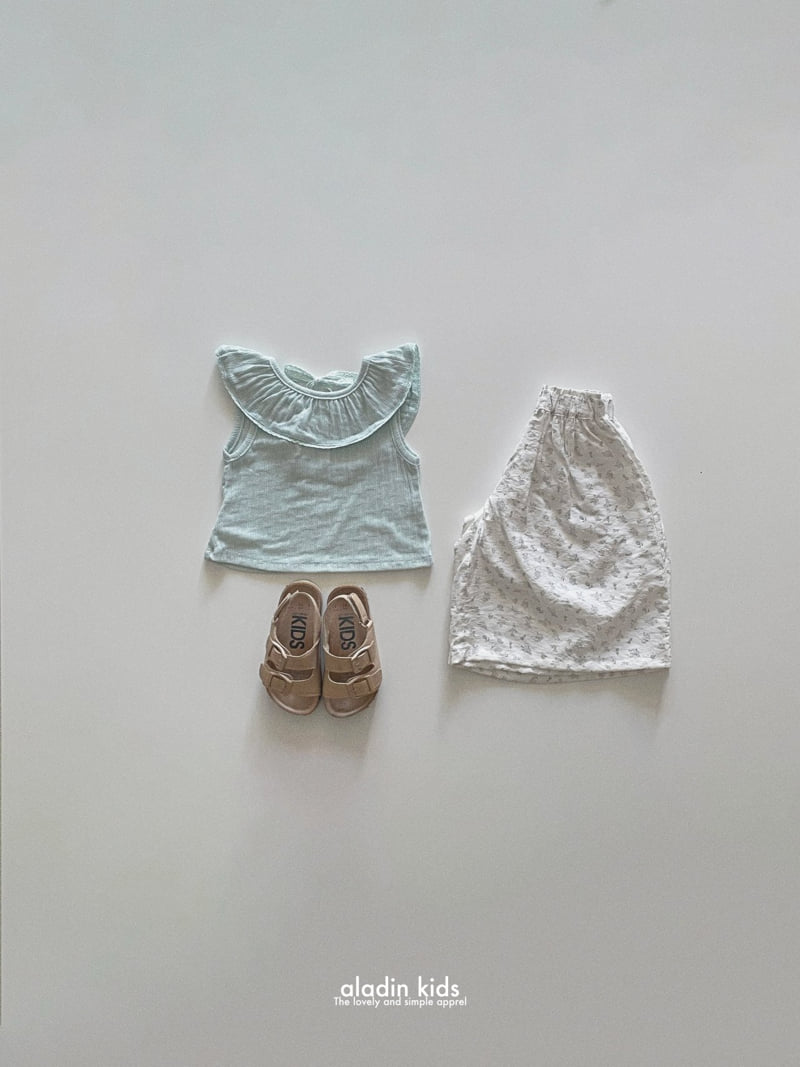 Aladin - Korean Baby Fashion - #babyoutfit - Petit Collar Sleeveless - 6