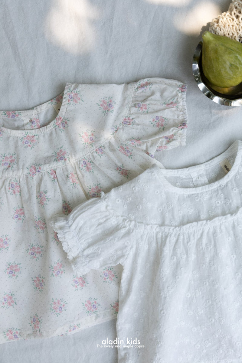Aladin - Korean Baby Fashion - #babywear - Signature Summer Yoke Blouse - 5
