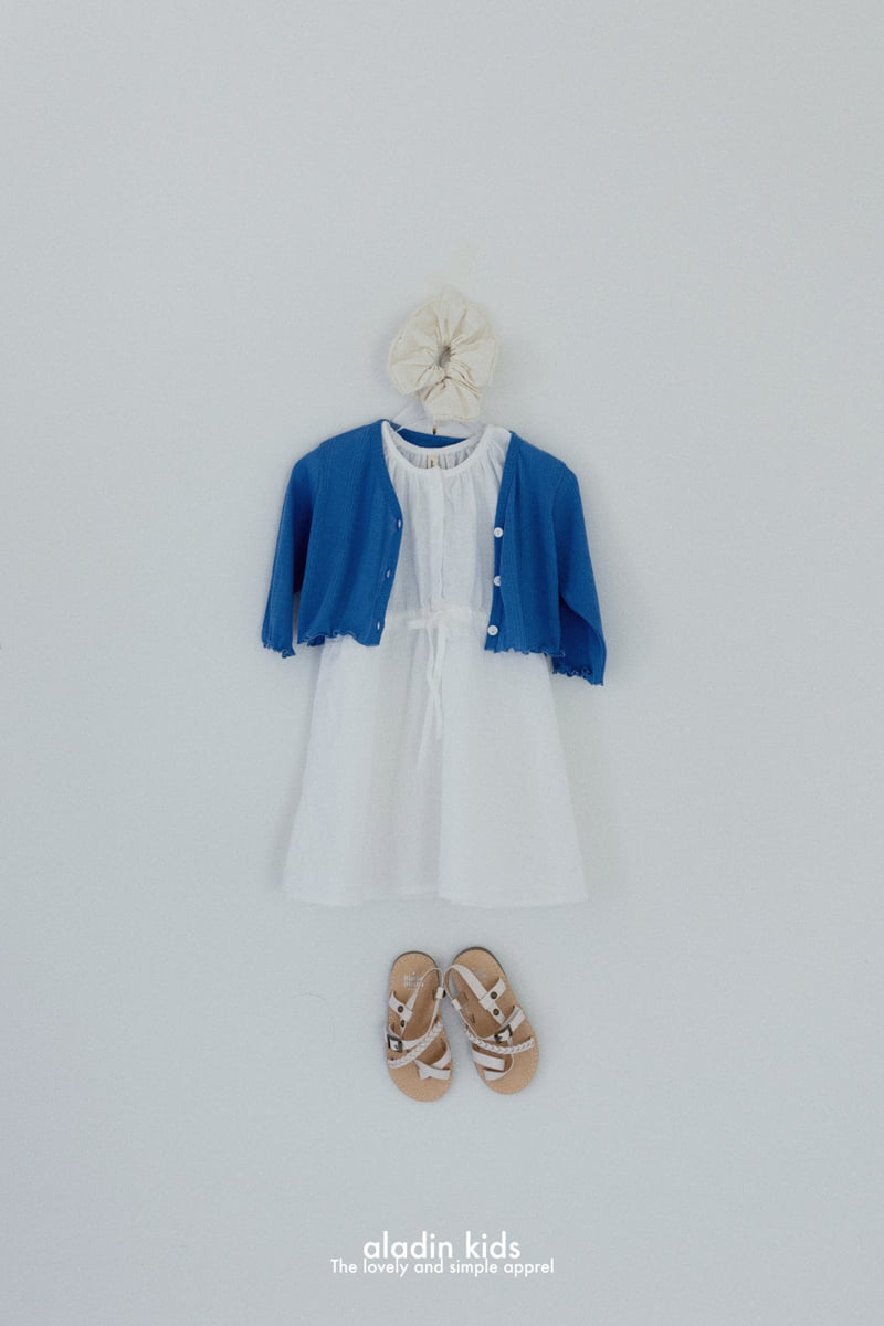 Aladin - Korean Baby Fashion - #onlinebabyshop - Eyelet Cardigan - 11