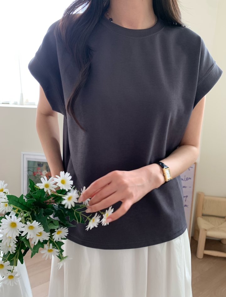 Allu - Korean Women Fashion - #momslook - Map Drop Sleeveless - 2
