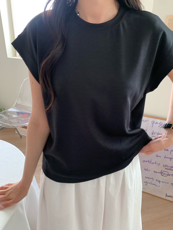 Allu - Korean Women Fashion - #momslook - Map Drop Sleeveless - 6