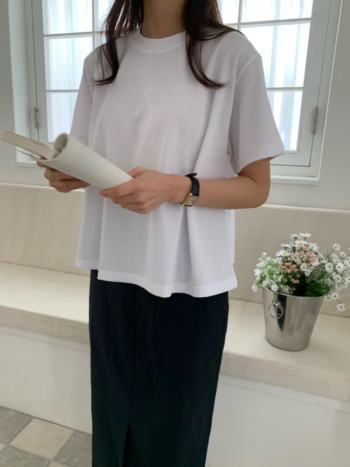 Allu - Korean Women Fashion - #momslook - Jane Hull Tee - 11