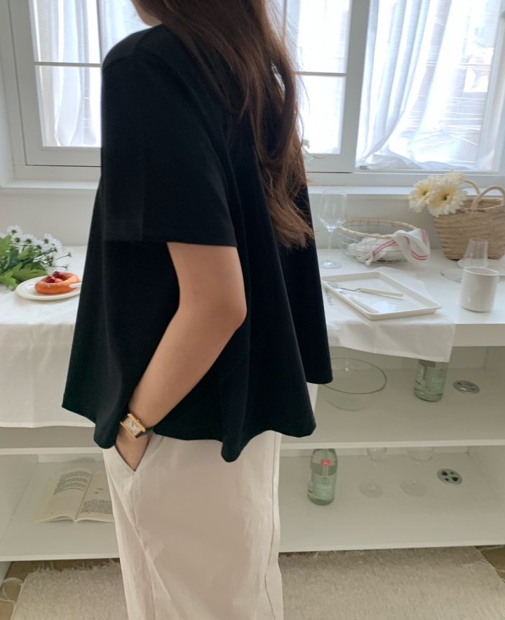 Allu - Korean Women Fashion - #womensfashion - Jane Hull Tee - 4
