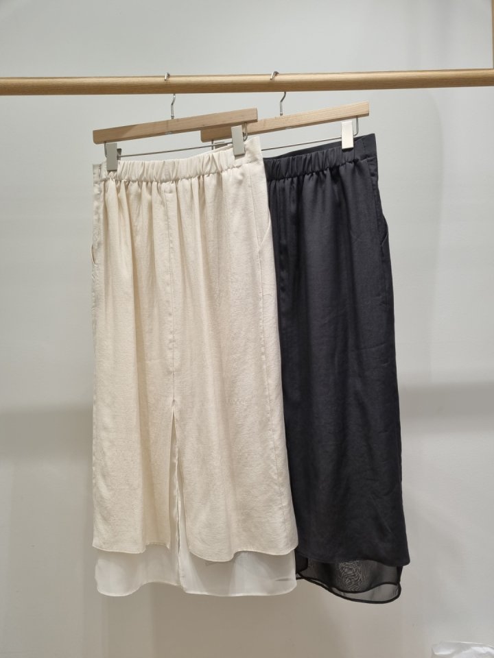Allu - Korean Women Fashion - #womensfashion - Layered Skirt - 4
