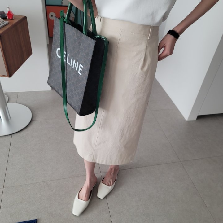 Allu - Korean Women Fashion - #momslook - CN Span Skirt
