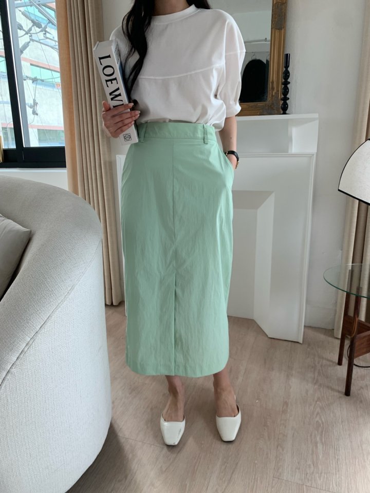 Allu - Korean Women Fashion - #momslook - Basrak Span Skirt - 12