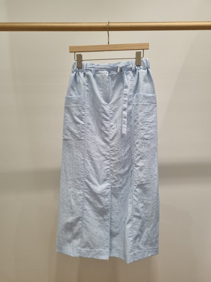 Allu - Korean Women Fashion - #womensfashion - Belt Pocket Skirt - 4