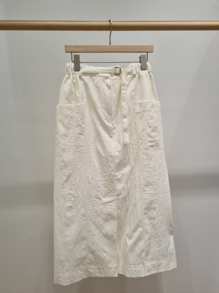 Allu - Korean Women Fashion - #momslook - Belt Pocket Skirt - 6