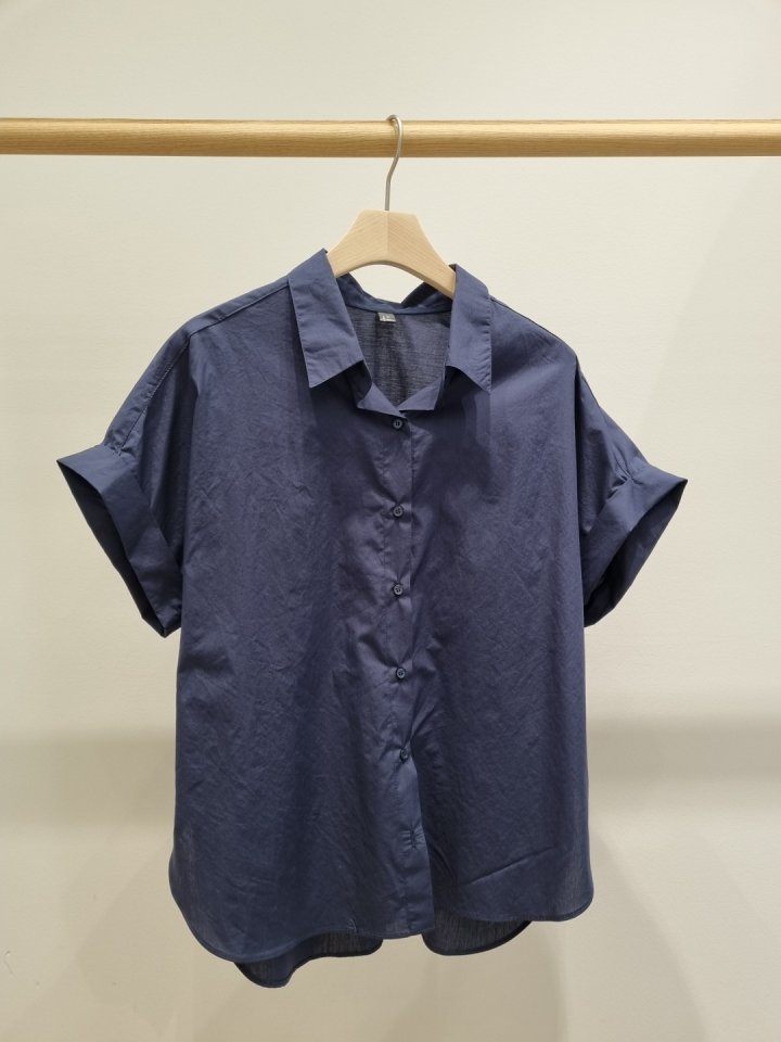 Allu - Korean Women Fashion - #momslook - Roll-Up Shirt - 7
