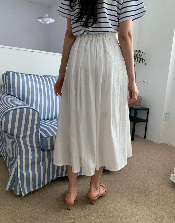 Allu - Korean Women Fashion - #momslook - Pin-Tuck Pleated Skirt - 11