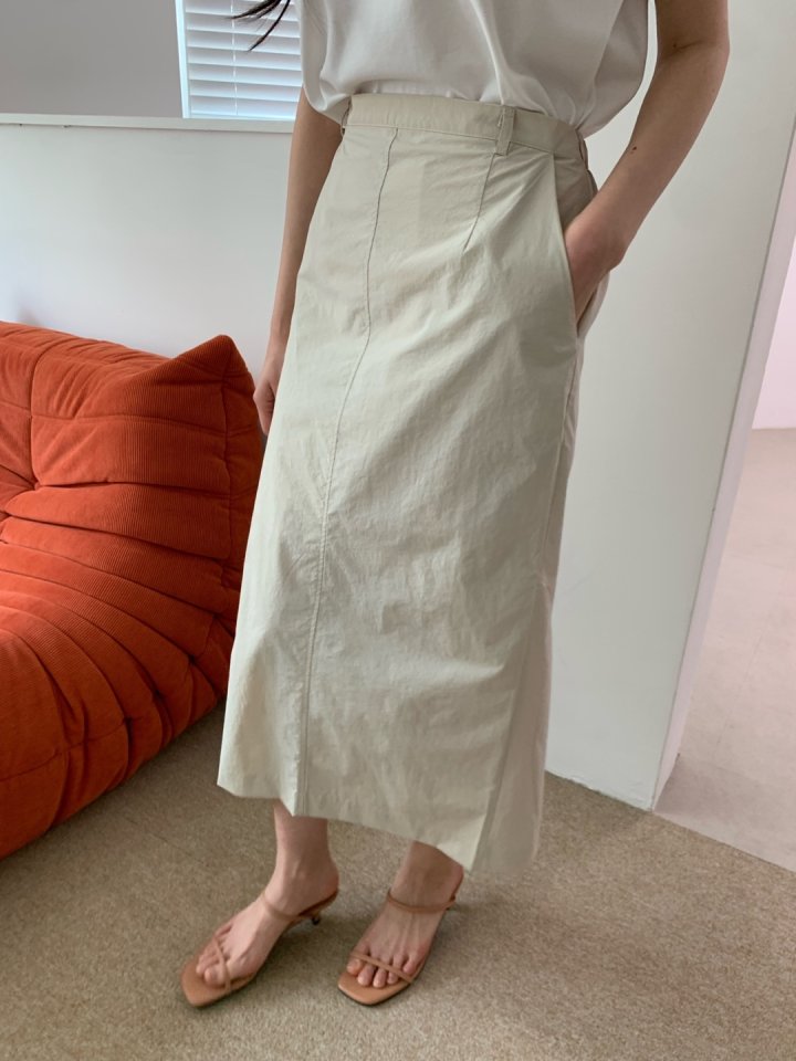 Allu - Korean Women Fashion - #momslook - Long Span H Skirt - 10