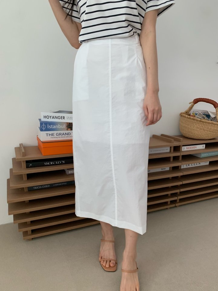 Allu - Korean Women Fashion - #momslook - Long Span H Skirt - 2