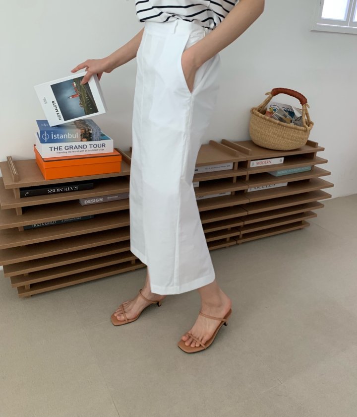 Allu - Korean Women Fashion - #womensfashion - Long Span H Skirt - 4