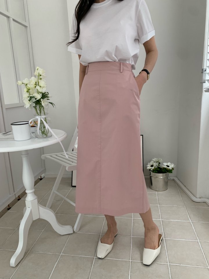 Allu - Korean Women Fashion - #momslook - Bibi Long Span Skirt - 11