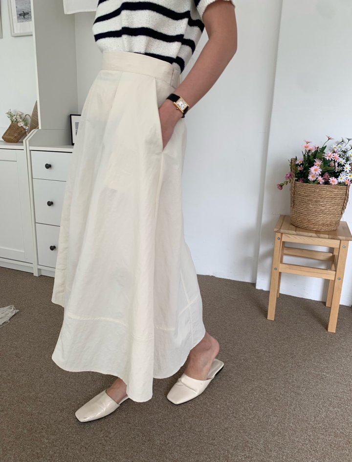 Allu - Korean Women Fashion - #momslook - Joy Hull Skirt - 6