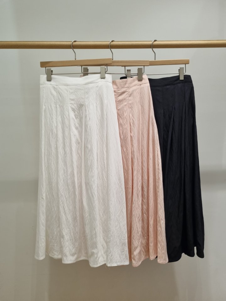 Allu - Korean Women Fashion - #pursuepretty - Pin-Tuck Pleated Skirt