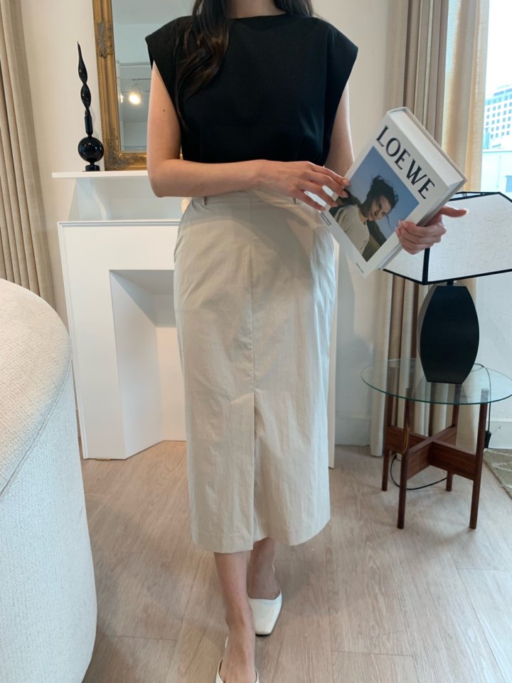Allu - Korean Women Fashion - #vintagekidsstyle - Basrak Span Skirt - 4