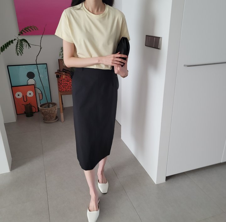 Allu - Korean Women Fashion - #restrostyle - CN Span Skirt - 7