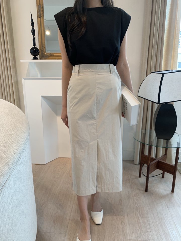 Allu - Korean Women Fashion - #restrostyle - Basrak Span Skirt - 5