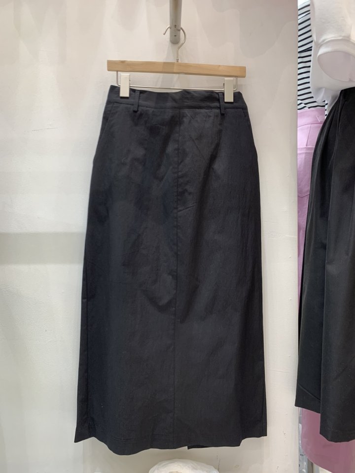 Allu - Korean Women Fashion - #restrostyle - Bibi Long Span Skirt - 3