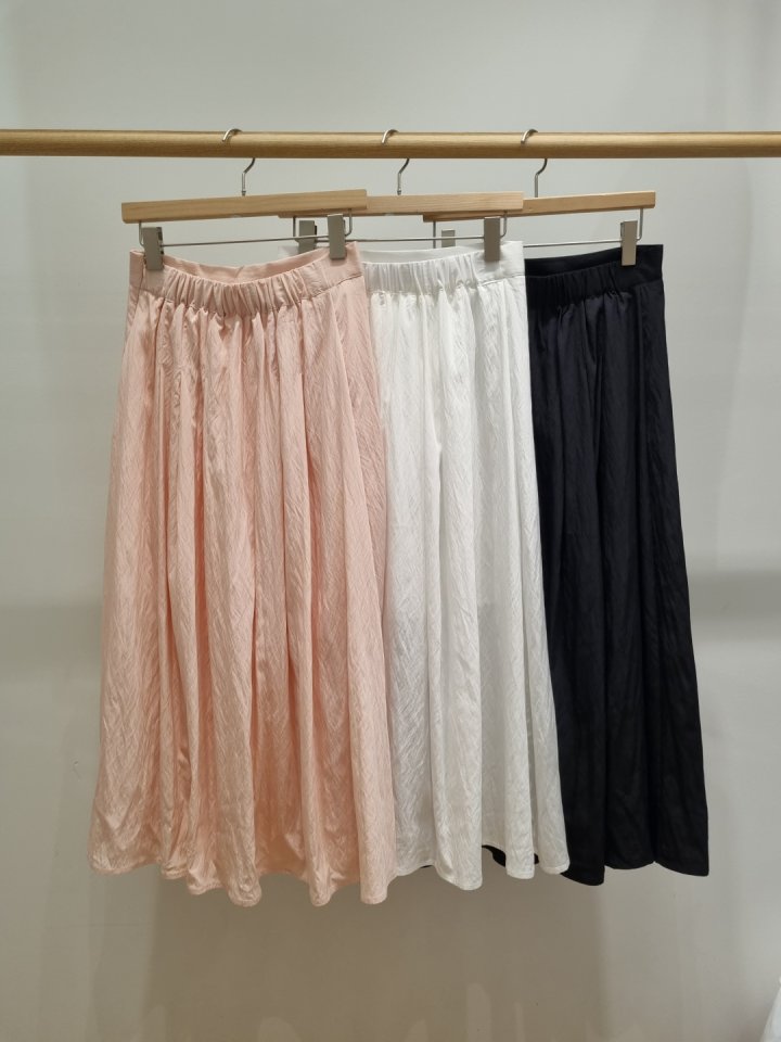 Allu - Korean Women Fashion - #romanticstyle - Pin-Tuck Pleated Skirt - 3