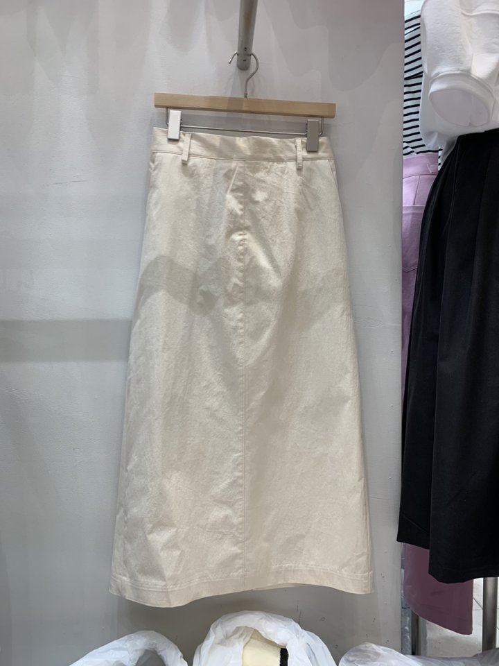 Allu - Korean Women Fashion - #restrostyle - Bibi Long Span Skirt - 4