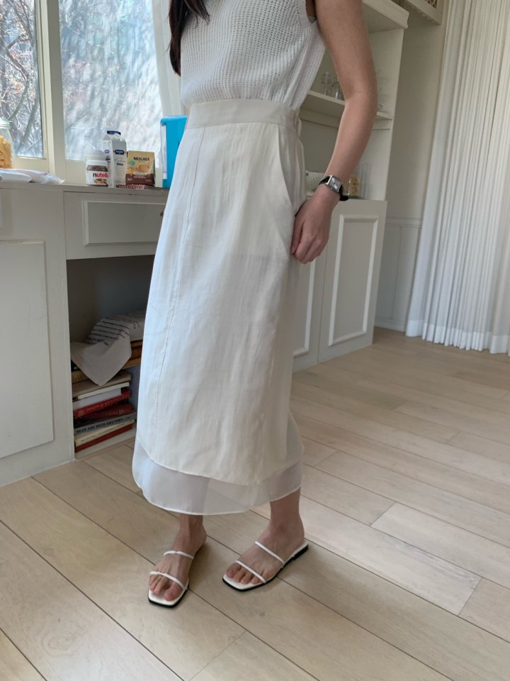 Allu - Korean Women Fashion - #vintageinspired - Layered Skirt - 2