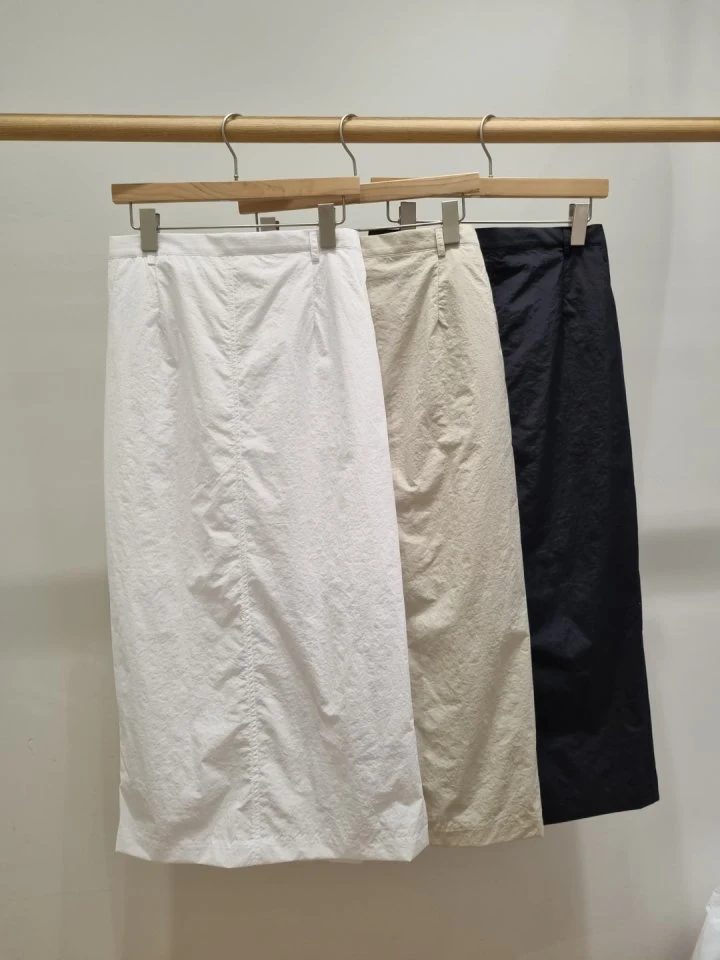 Allu - Korean Women Fashion - #vintageinspired - Long Span H Skirt