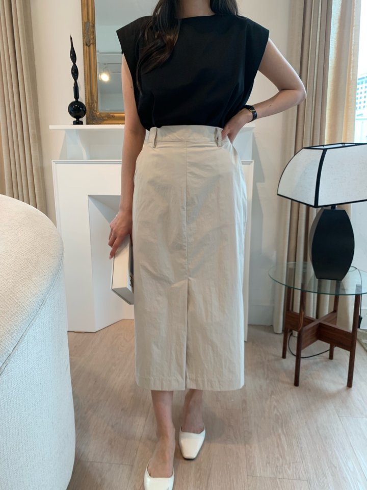 Allu - Korean Women Fashion - #vintageinspired - Basrak Span Skirt - 2