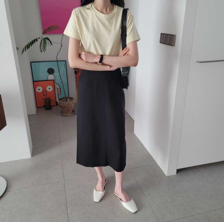 Allu - Korean Women Fashion - #vintagekidsstyle - CN Span Skirt - 5