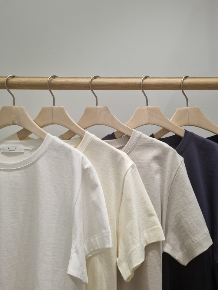 Allu - Korean Women Fashion - #womensfashion - Regular Span Tee - 2