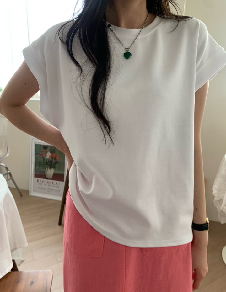 Allu - Korean Women Fashion - #womensfashion - Map Drop Sleeveless - 6