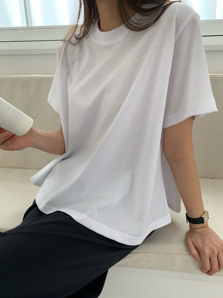 Allu - Korean Women Fashion - #womensfashion - Jane Hull Tee - 10